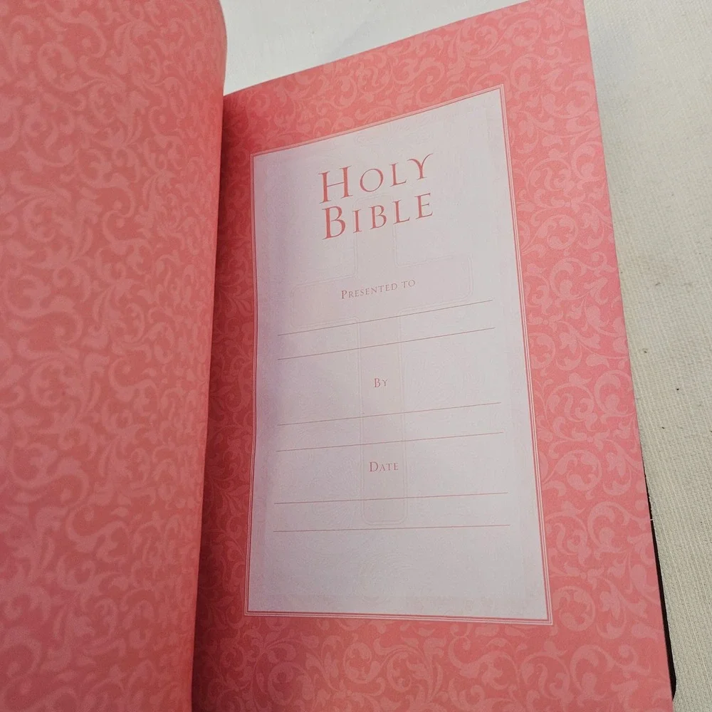 Holy Bible King James Version KJV Large Print Thinline Edition Christian Art Pub